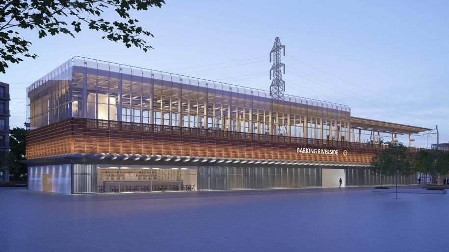 Barking Riverside Station, London